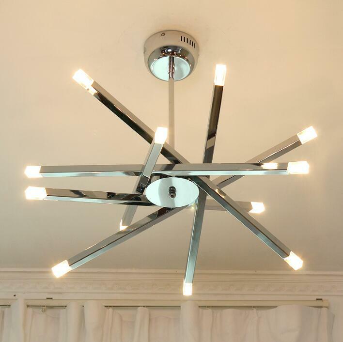 modern chrome ceiling lights